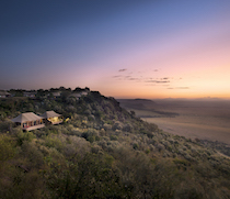 Angama, meaning ‘suspended in mid-air’, is an apt name for this lodge that sits high on the escarpment with sweeping views across the Maasai Mara. Angama Mara opened in 2015 and has already won numerous prestigious awards.

There are 2 groups of 15 spacious tented suites, 4 pairs of