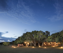 In the stunning Naboisho Conservancy bordering the Maasai Mara National Reserve, Encounter Mara is a luxurious tented camp beneath a canopy of acacia trees with views of the savannah. The camp has been built with keen adherence to eco-friendly principles for which it has been