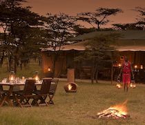 A classic tented camp, Kicheche Bush Camp offers a luxury experience with an intimate atmosphere. The camp is located in the Olare Orok Conservancy bordering the Maasai Mara National Reserve. Through strict limit on bed numbers, the Olare Orok Conservancy offers quality game viewing without