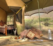 In the Ol Donyo Mara Conservancy in the far north of Kenya, Koros Camp is an attractive and welcoming camp, an ideal pause on a journey through the north of Kenya.

Koros Camp began life as the upcountry home of the Taylor family while they