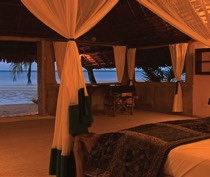 Manda Bay is a small boutique lodge offering informal pampering and barefoot luxury. Located on the northwest tip of Manda Island, one of the many idyllic islands of the Lamu Archipelago, and surrounded by miles of soft yellow sand and acres of bush land behind
