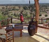 Perched on a ridge amongst indigenous euclea and croton bushes, Eagle View gives stunning views over the plains of the Naboisho Conservancy. Eagle View was extensively refurbished in 2013, and is owned and managed by Basecamp, a luxury eco-friendly camp near Talek Gate. Basecamp Foundation cooperates