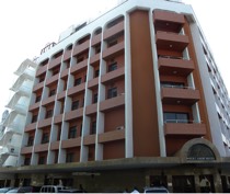 Royal Court Hotel, located in the centre of Mombasa, is well equipped for both business and holiday visitors. The impressive 8-floor building combines coastal wood with terracotta finishing.

There are 92 en-suite rooms, made up of 59 standard, 29 executive, 2 junior suites and 2 executive suites. All rooms have