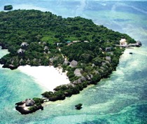 Chale Island, about 50km south of Mombasa, is a stunning island fringed by white sand beaches and a coral reef. At its centre is a tidal salt water lake surrounded by mangroves. The Sands at Chale Island is a contemporary mix of Swahili structures, Italian